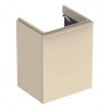 GEBERIT SMYLE SQUARE 49,2 x 40,6 x 61,7cm skrinka pod umývadlo, pravé pánty, piesková lesklá, 500.363.JL.1