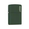Zippo benzínový zapaľovač olivový matný