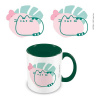Pyramid International Hrnček Pusheen Tropical Green