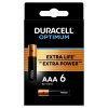 Duracell Optimum alkalická batéria 6 ks (AAA)