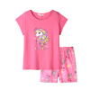 Dievčenské letné pyžamo - KUGO TM6225, ružová Farba: Ružová, Veľkosť: 98