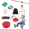Vevor Lanová dráha Zipline - set 19,8 m