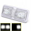 LED LAMPA DO INTERIÉRU AUTA BIELA 48 LED 12V 600LM DO BATOŽINOVÉHO PRIESTORU
