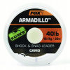 Fox Edges šnúra Armadillo Shock & Snag Leader Camo 20m 30lb