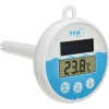 TFA Dostmann Digitales Solar-Poolthermometer bazénový teplomer, biela, tyrkysová; 30.1068.02