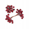 SPRINGOS Vianočné jarabiny zmrznuté tmavo červené sada 40ks