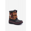 Children's snow boots with Velcro Lee Cooper Camel šedá 33 Lee Cooper 5904292150892