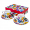 Sada 2 šálok na espresso 90ml - biele