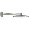 GROHE Rainshower SmartActive horná sprcha 2jet, priemer 310 mm, so sprchovým ramenom 430 mm, Supersteel, 26475DC0