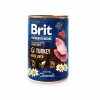 Brit, Premium by Nature, morčacia pečeň, plechovka 400 g