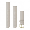 Garmin řemínek Quick Release (18 mm) Light sand, přezka light gold 010-12932-0D