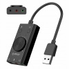 Zvuková karta Orico SC2 vonkajšia multifunkčná s USB-A - čierna
