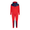 Lonsdale Mens Tracksuit Red/Navy S