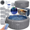 Záhradné SPA Bestway Santorini HydroJet Pro pre 7 osôb s Wi-Fi a LED osvetlením