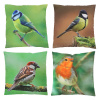Polštář OUTDOOR Bird, 40x40cm, (balení obsahuje 4 kusy!)|Esschert Design