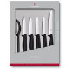 Victorinox Swiss Classic Set Paring knive, 6 pieces, black, gift box 6.7113.6G