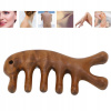 GUA SHA HREBEŇ SANTALOVÉ DREVO - MASÁŽ HLAVY GUA SHA NA RAST VLASOV