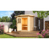 Finská sauna KARIBU PEKKA (92231) natur LG3846