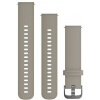Remienok Garmin Quick Release 20 silikónový béžový (tmavá pracka) (010-12691-09)