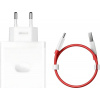 OnePlus SUPERVOOC Nabíječka USB-A + kabel USB-A / USB-C 100W Bílá