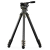 75mm Cine Fluid Head with 3-Stage Carbon Fiber Tripod Legs (8KG) - Forest Camo Tilta