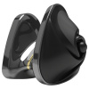 Mystim Hearts Desire eStim Lay-On Vibrator Black