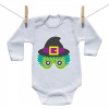 Boodyy Body s dlhým rukávom Halloween maska 92 (18-24 mesiacov)