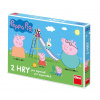 Dino Detská hra - Peppa Pig Poď sa hrať a Šmykľavky