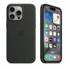 Apple iPhone 15 Pro Max Silicone Case with MagSafe - čierne MT1M3ZM/A