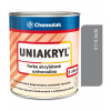 Chemolak S2822 Uniakryl 0110 šedá - Farba na značenie ciest, na asfalt a betón 5kg