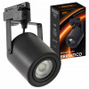 LED kolejnicové světlo GU10 - černé