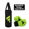 Boxerský set Adidas Junior Kit 03 8oz - neo green/black