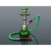 Fajka vodná SHISHA 25cm/1 s kufríkom zelená