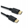 PremiumCord DisplayPort 1.4 přípojný kabel M/M, zlacené konektory, 3m (kport8-03)