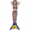 Kostým Mořská Panna Mermaid 3-pack Burgundy 150