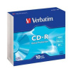 CD-R 80 min. Verbatim 52x DL Extra Protection Surface slim 10ks/pack