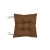 XPOSE® Sedák na stoličku REST - hnedý 40x40 cm,