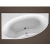 Santech LAGUNA asymetrická masážna vaňa 180x100 L Relaxa 300 +chromoterapia ZADARMO R300LAG180L