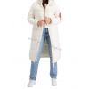Alpha Industries dámska zimná bunda PUFFER COAT ZH Wmn jet stream white Farba: béžová, Veľkosti dámske: XL