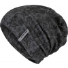 Čepice SENSOR Merino impress černá/skulls Velikost: M, Barva: černá
