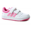 adidas HOOPS 3.0 CF C IG6105 bílá/růžová, dětské tenisky vel.35