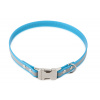 Firedog BioThane obojok Clip Reflect 25 mm 35 cm tyrkysový