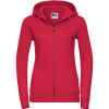 Russell Athletic Mikina s kapucí Authentic 266F na zip, dámská COT10266F24803-classic red L Červená