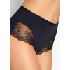 Dámske čipkované nohavičky z organickej bavlny a bambusu JULIA LACE Marilyn, Veľkosť 3/M, Farba Čierna