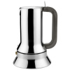 Alessi Kávovar Moka 9090, 500 ml, hnedá rukoväť