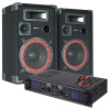 Skytec DJ PA Set reproboxov a zosilňovača 700W