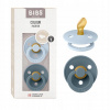 Bibs Colour anatomické cumlíky kaučuk 2ks Baby blue Petrol