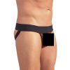 Minimálne pančuchové spodky pre mužov (čierne) - XL