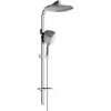 Mexen - Q17 sprchový set s hornou hlavicou 24cm, chrómová, 798171795-00