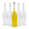 5x Fľaša Fenice 700 ml na olej, ocot, pálenku, likéry, sirup, šťavu + korková zátka
